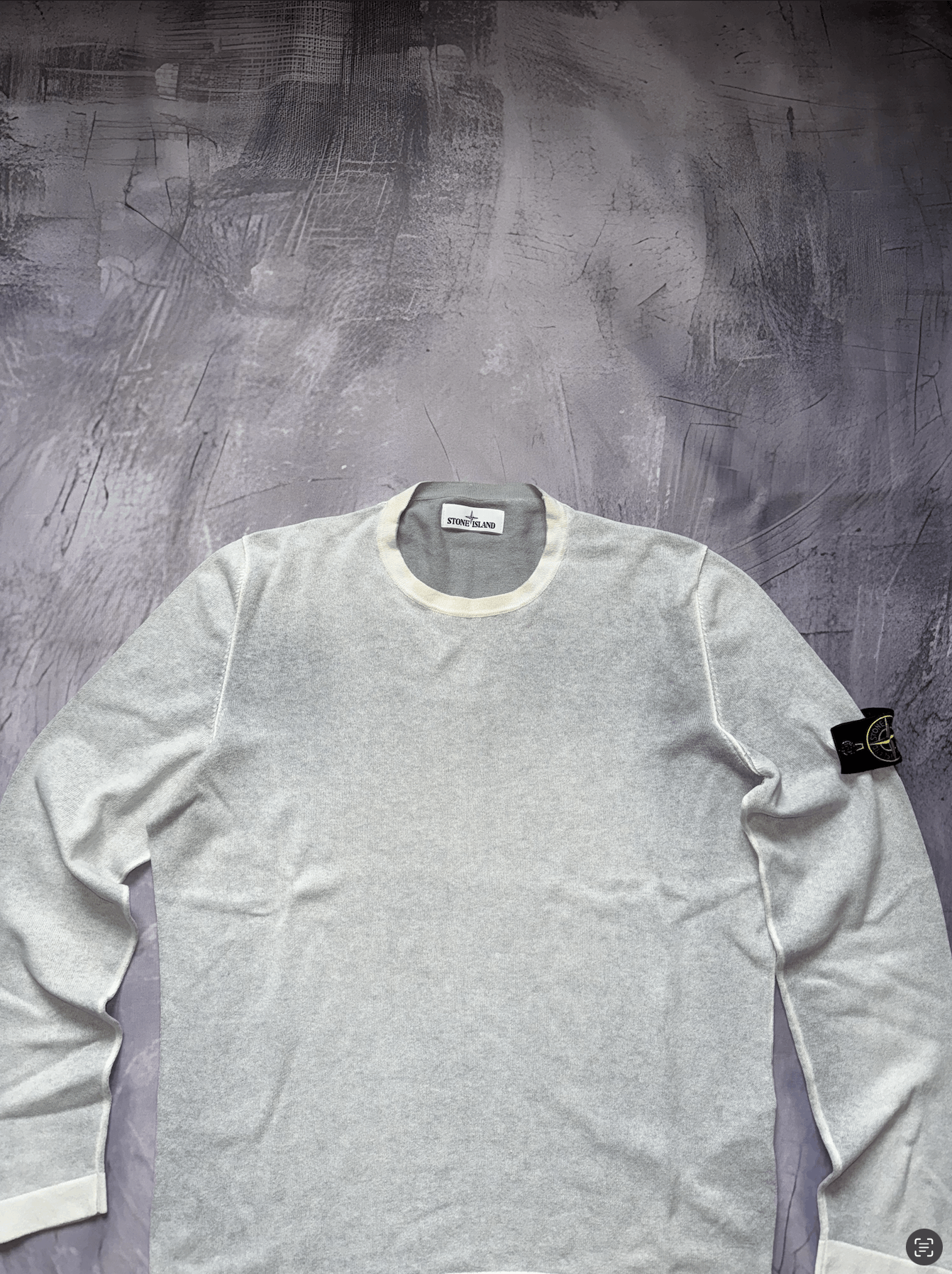 Stone Island Stone Island SS16 Sweatshirt Hand Sprayed Dust Treatment XL Size US XL / EU 56 / 4 - 3 Thumbnail