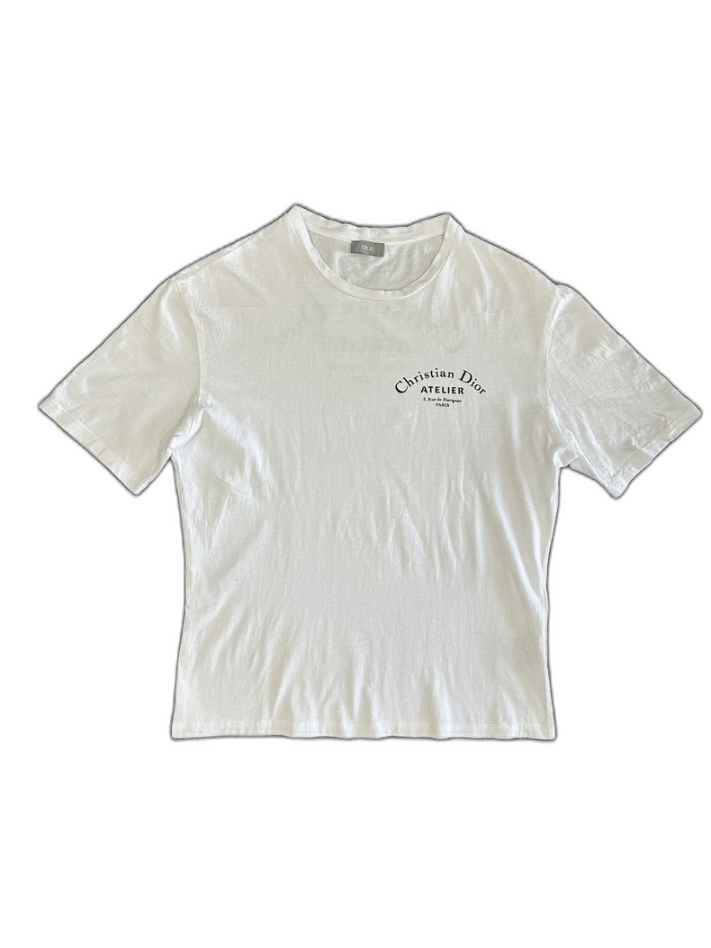 Dior Dior Slogan White Short Sleeve T-Shirt Size US M / EU 48-50 / 2 - 1 Thumbnail