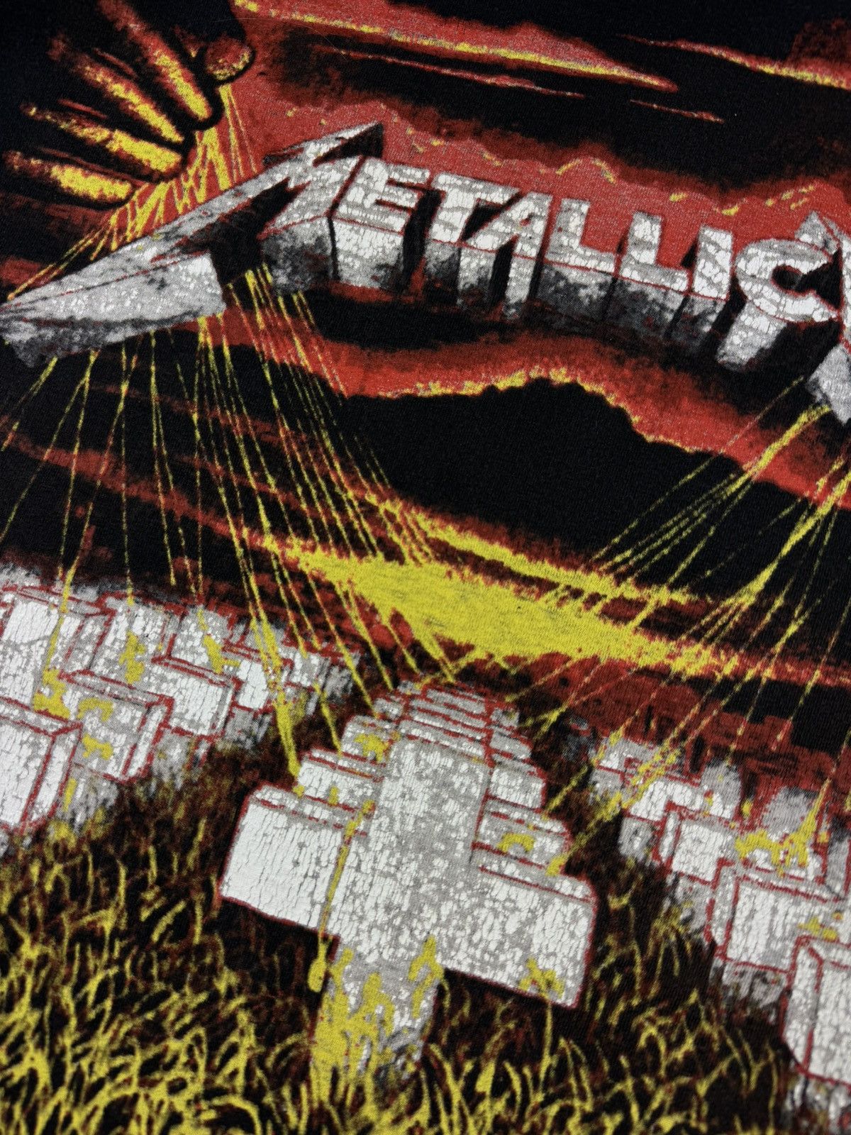 Metallica Vintage Metallica master of puppets graphic long sleeve tee Size US L / EU 52-54 / 3 - 7 Thumbnail