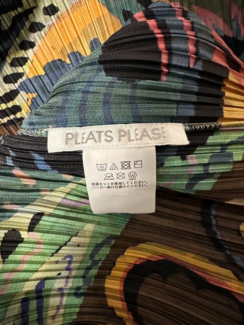 Issey Miyake Issey Miyake Tropical jungle dress Size XXL / US 16-18 / IT 52-54 - 4 Thumbnail