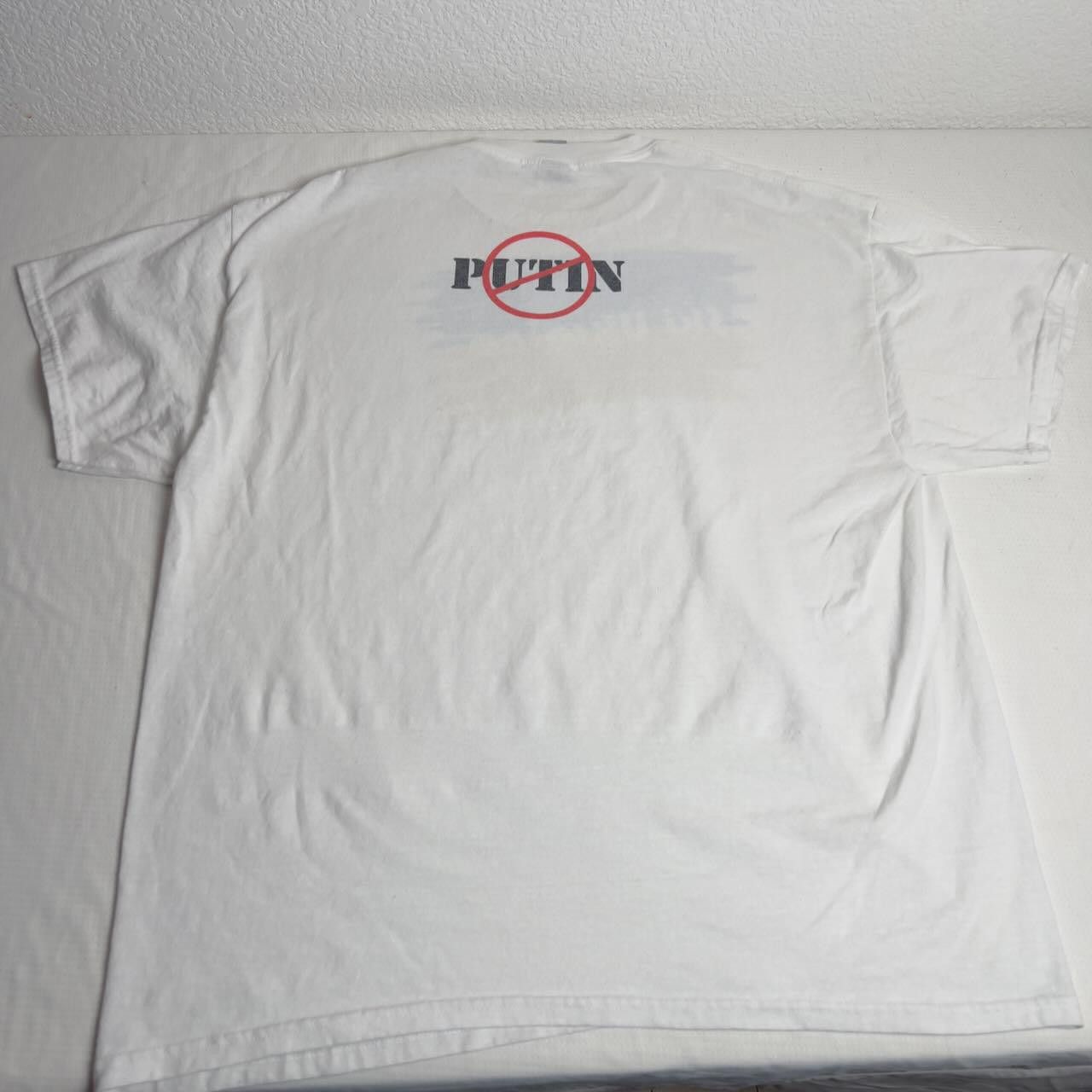 Gildan Ski Ukraine Fundraiser T-Shirt No Putin Allowed XL Size US L / EU 52-54 / 3 - 8 Thumbnail