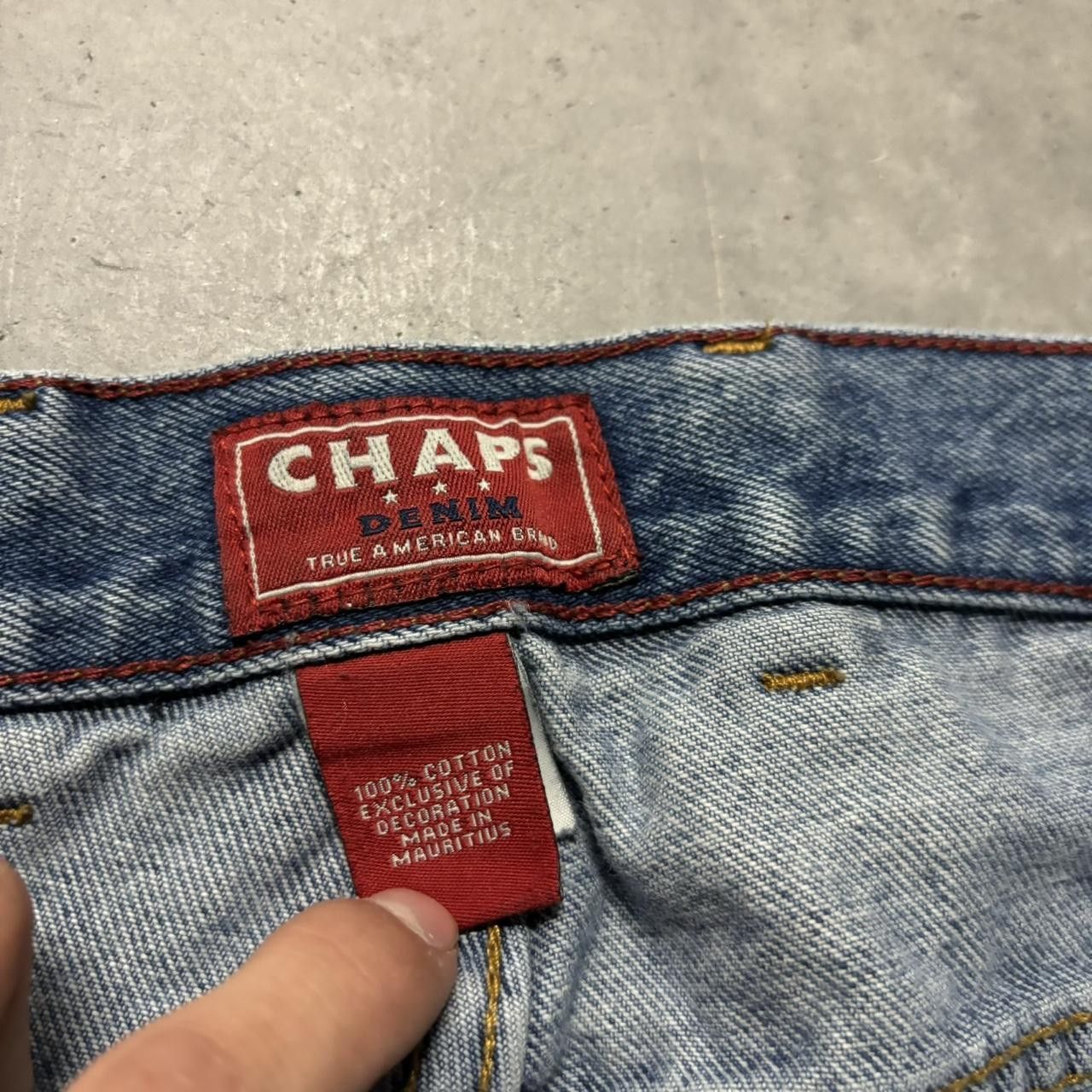 Japanese Brand × Vintage Crazy Vintage Y2K/2000s Medium Wash Essential Denim Jeans! Size US 34 / EU 50 - 8 Thumbnail