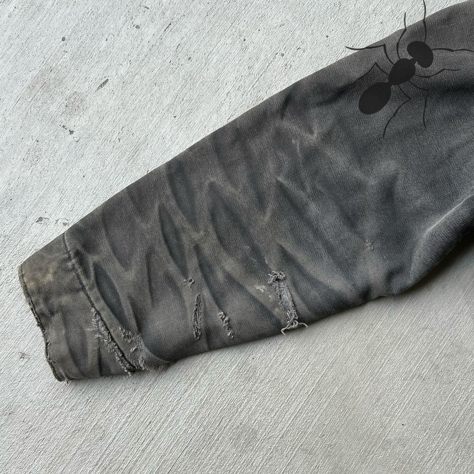 Carhartt × Vintage Carhartt J97 BLK faded black detroit work wear jacket Size US L / EU 52-54 / 3 - 10 Thumbnail