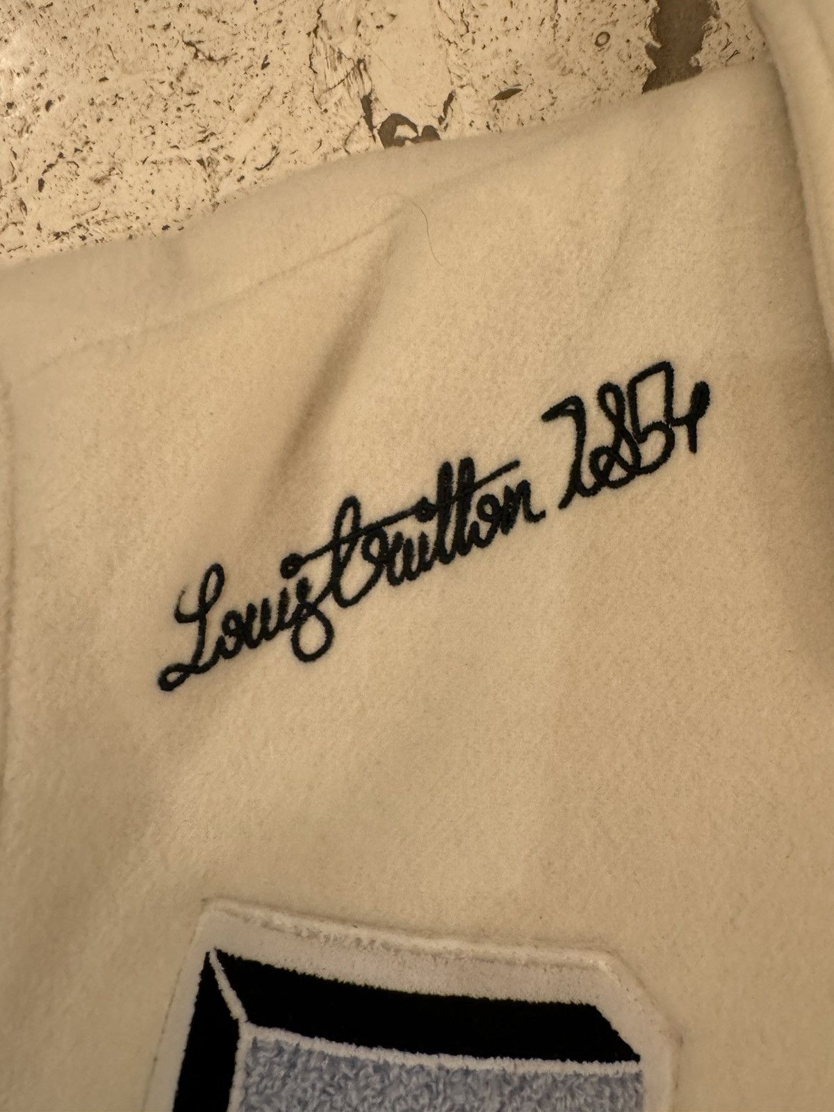 Louis Vuitton Louis Vuitton Multi-Patches Mixed Leather Varsity Blouson Size US L / EU 52-54 / 3 - 4 Thumbnail