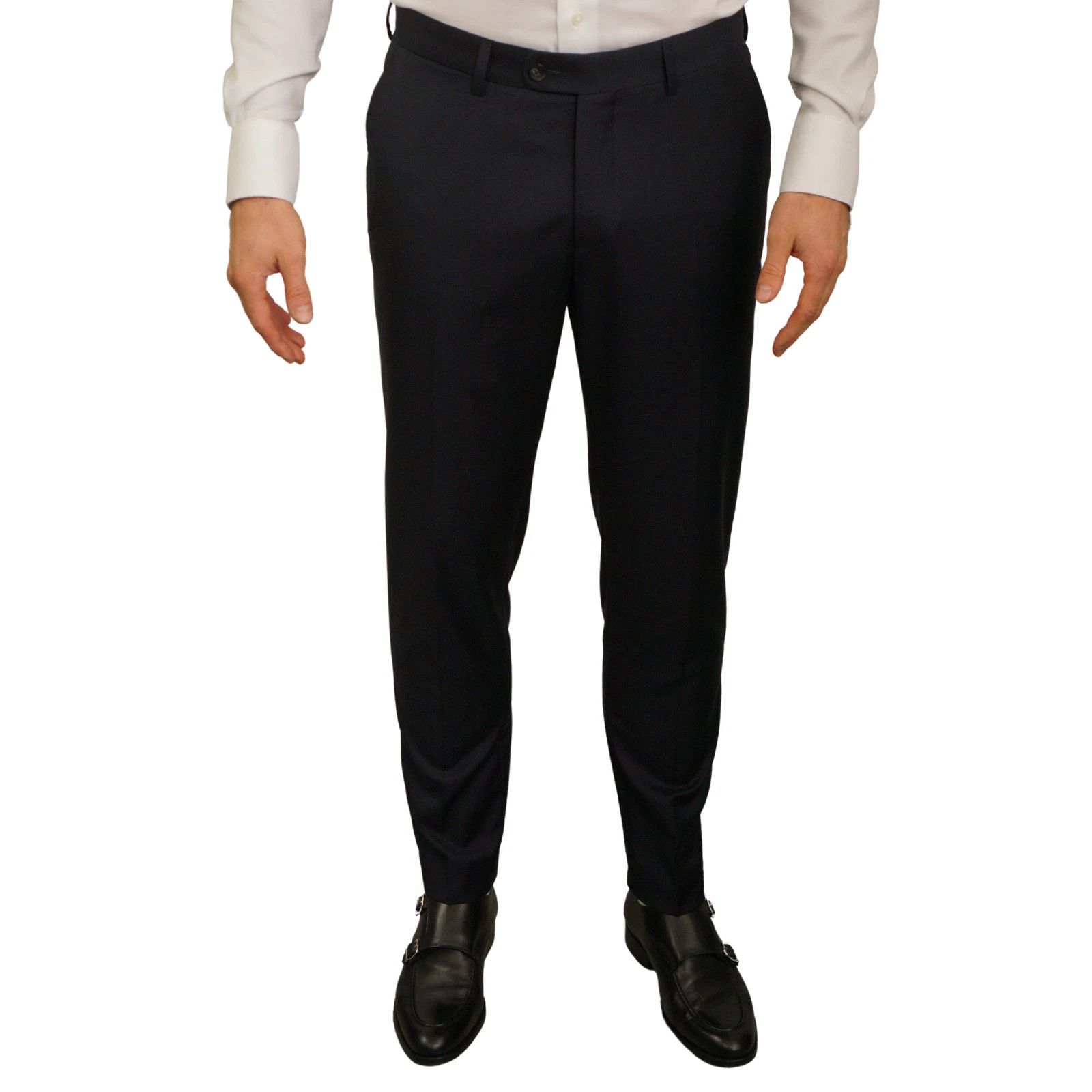 Suitsupply Men Suitsupply 3 Piece Suit Havana FL Blueline Wool UK/US36L Size 36R - 8 Thumbnail