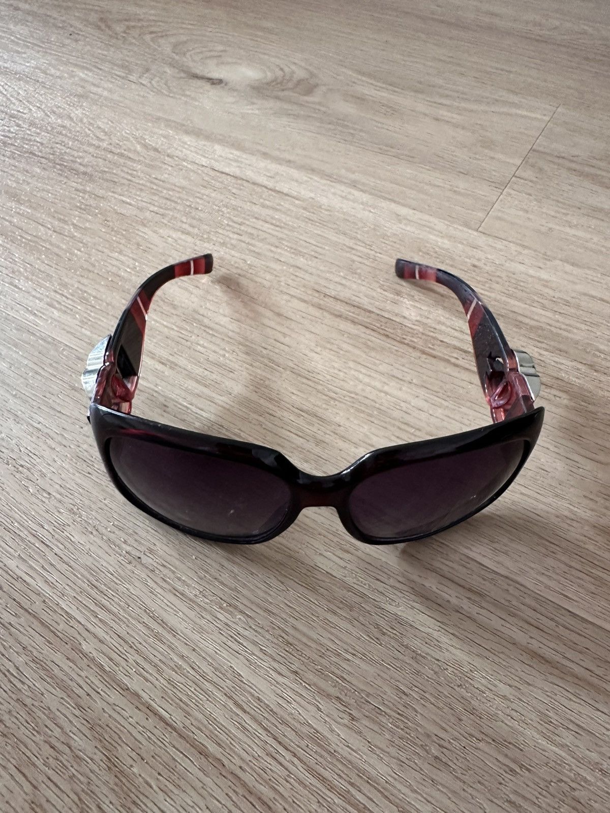 Dolce & Gabbana Dolce & Gabbana Metal DG Big Logo Swarovski Sunglasses Size ONE SIZE - 4 Thumbnail