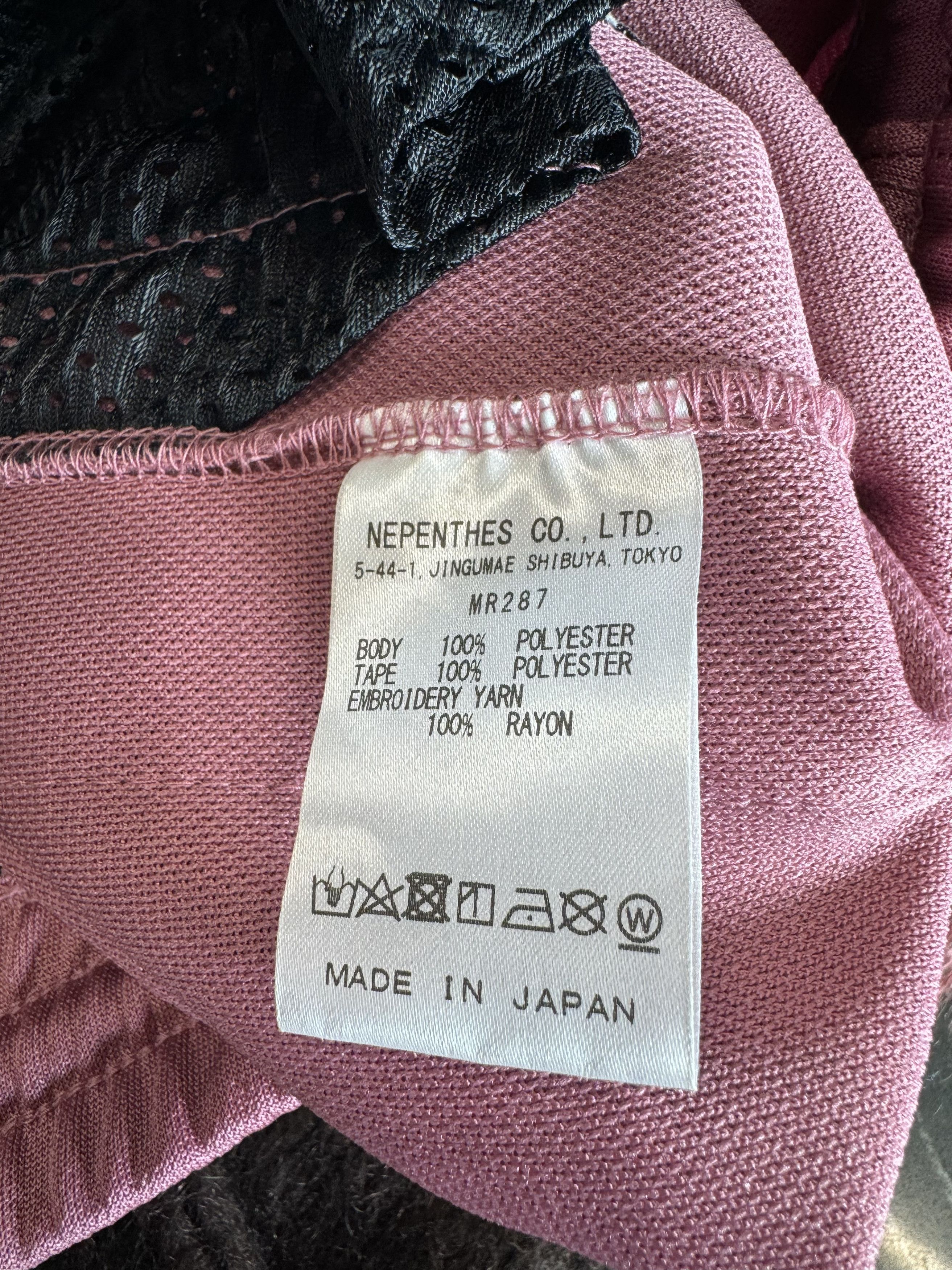 Needles Needles Narrow Track Pant Velour Poly Smooth Smoke Pink Size US 30 / EU 46 - 5 Thumbnail