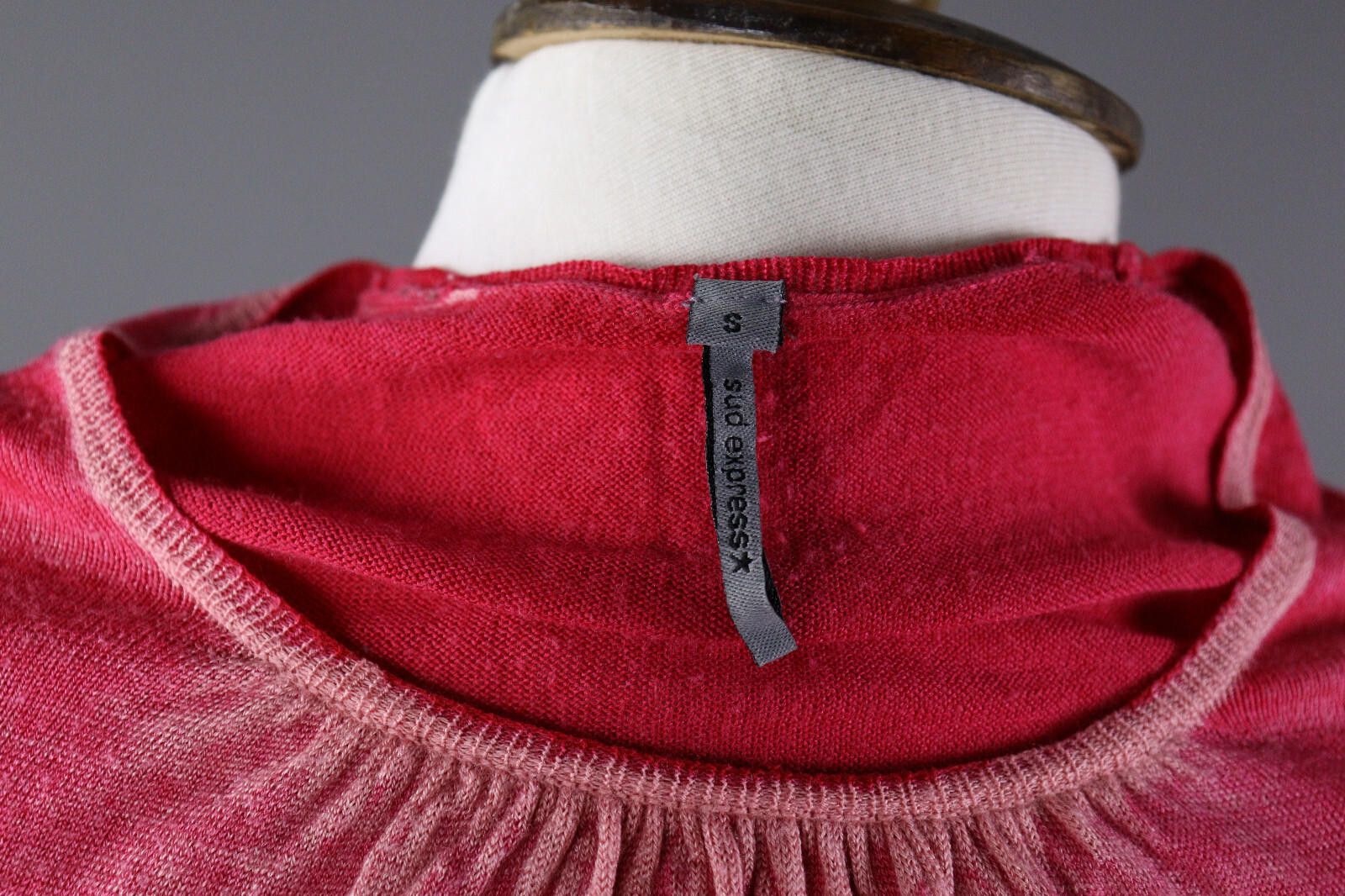 Designer Ladies Sud Express Wool Silk Casual Knit Sweater Size S Size S / US 4 / IT 40 - 8 Thumbnail