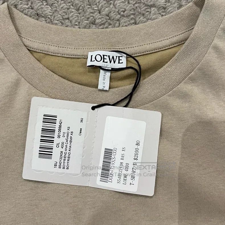 Loewe Loewe Brown-green patchwork embroidered flower logo short- Size XS / US 0-2 / IT 36-38 - 6 Thumbnail