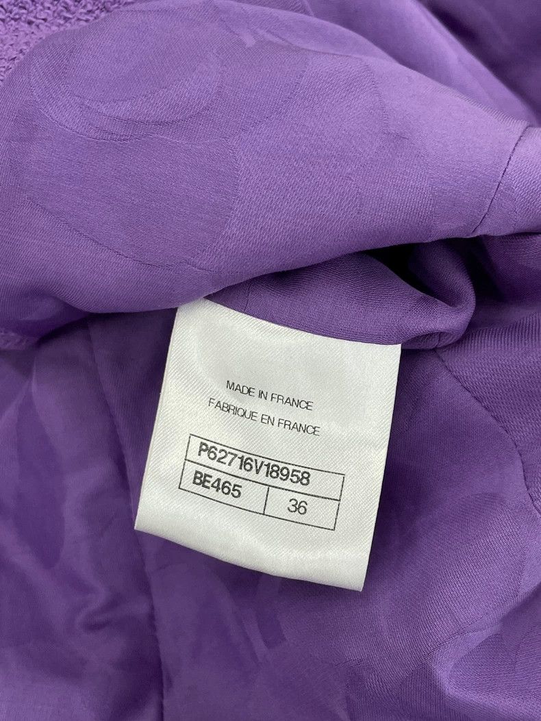 Chanel Chanel 20c Station Series Purple Four-pocket Jacket Size XS / US 0-2 / IT 36-38 - 6 Thumbnail