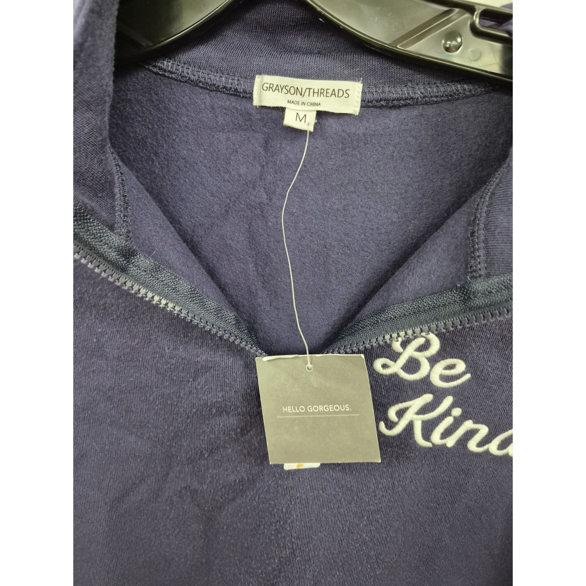 Other Women's Be Kind 1/4 Zip Graphic Sweatshirt - Grayson Threads Size M / US 6-8 / IT 42-44 - 5 Thumbnail