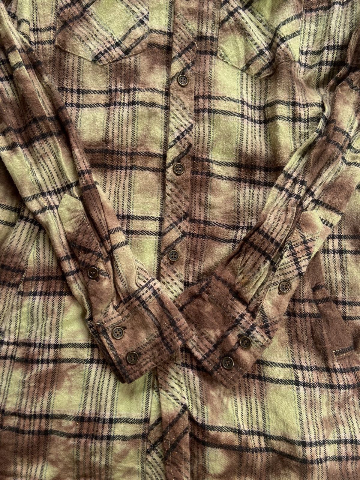 Japanese Brand LOVE EXPRESSION FAUX FUR BUTTON DOWN SHIRT Size US M / EU 48-50 / 2 - 8 Thumbnail