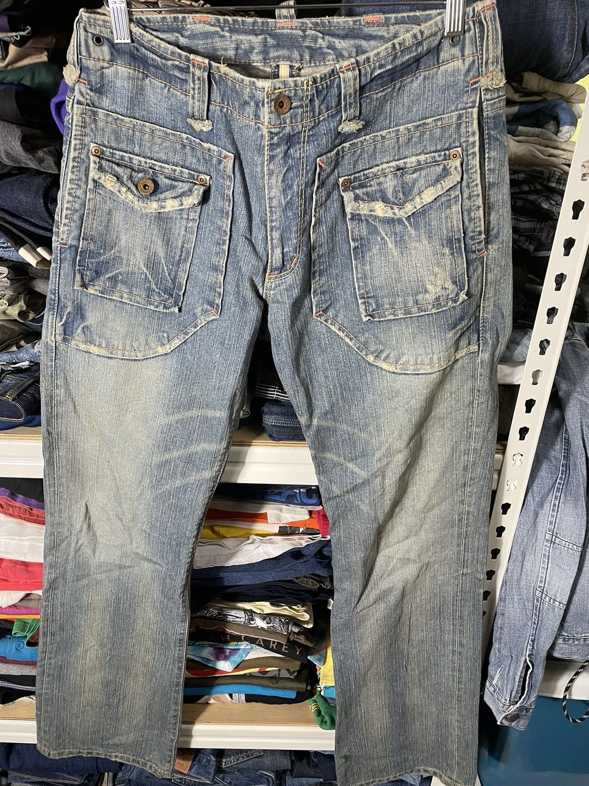 Edwin Vintage Edwin Flaire Cut Jeans Size US 32 / EU 48 - 2 Thumbnail