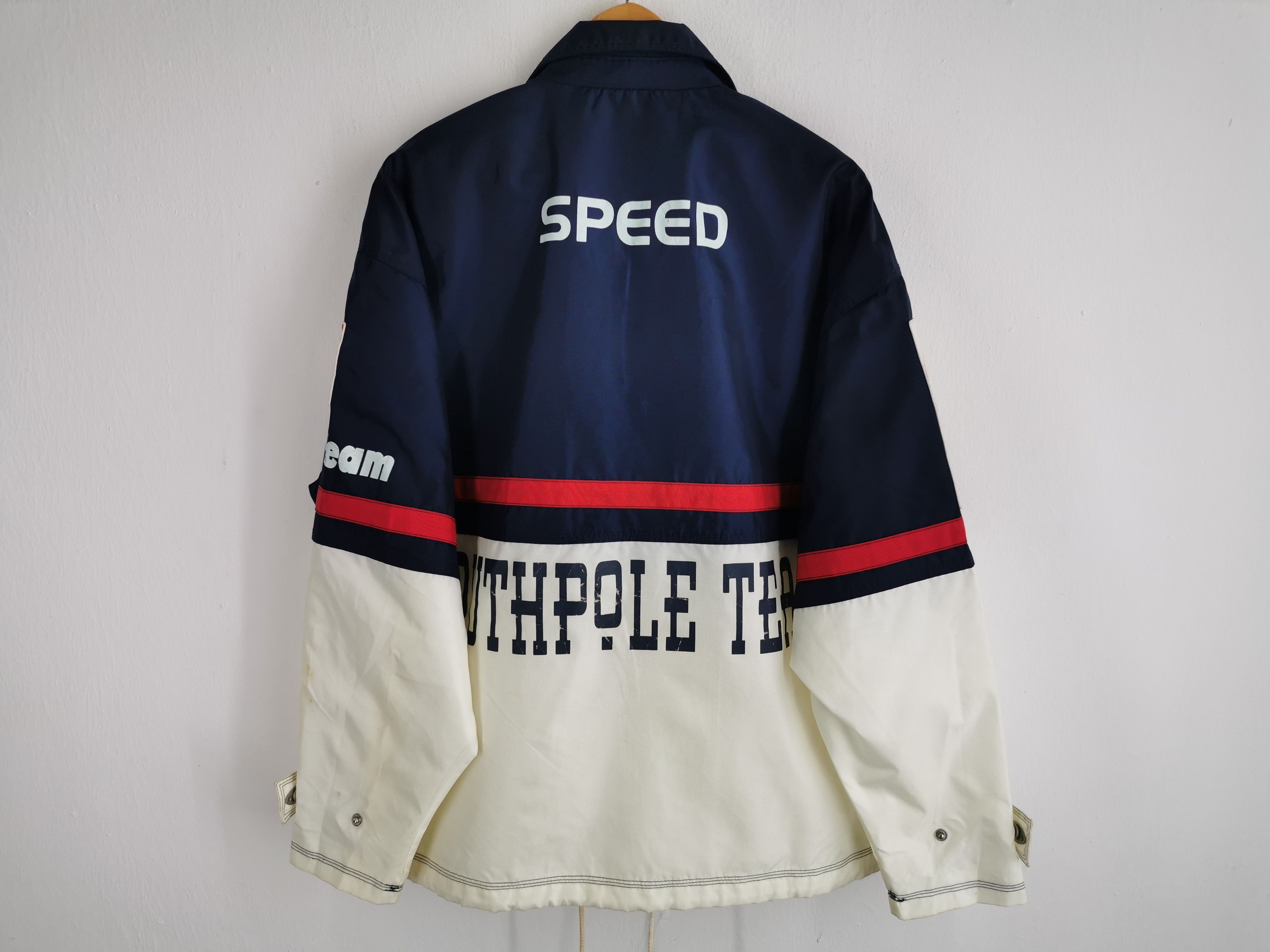 Southpole Vintage 90's Southpole Racing Team Jacket Nylon Size M Size US L / EU 52-54 / 3 - 3 Thumbnail