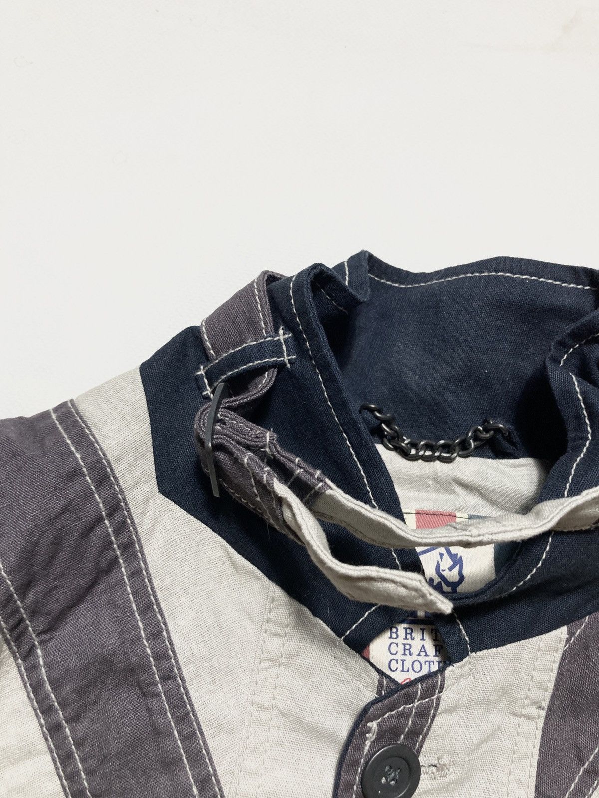 Barbour × Belstaff × Vintage Vintage Rhino Laundered England Flag Jacket Motorcycles Size US L / EU 52-54 / 3 - 5 Thumbnail