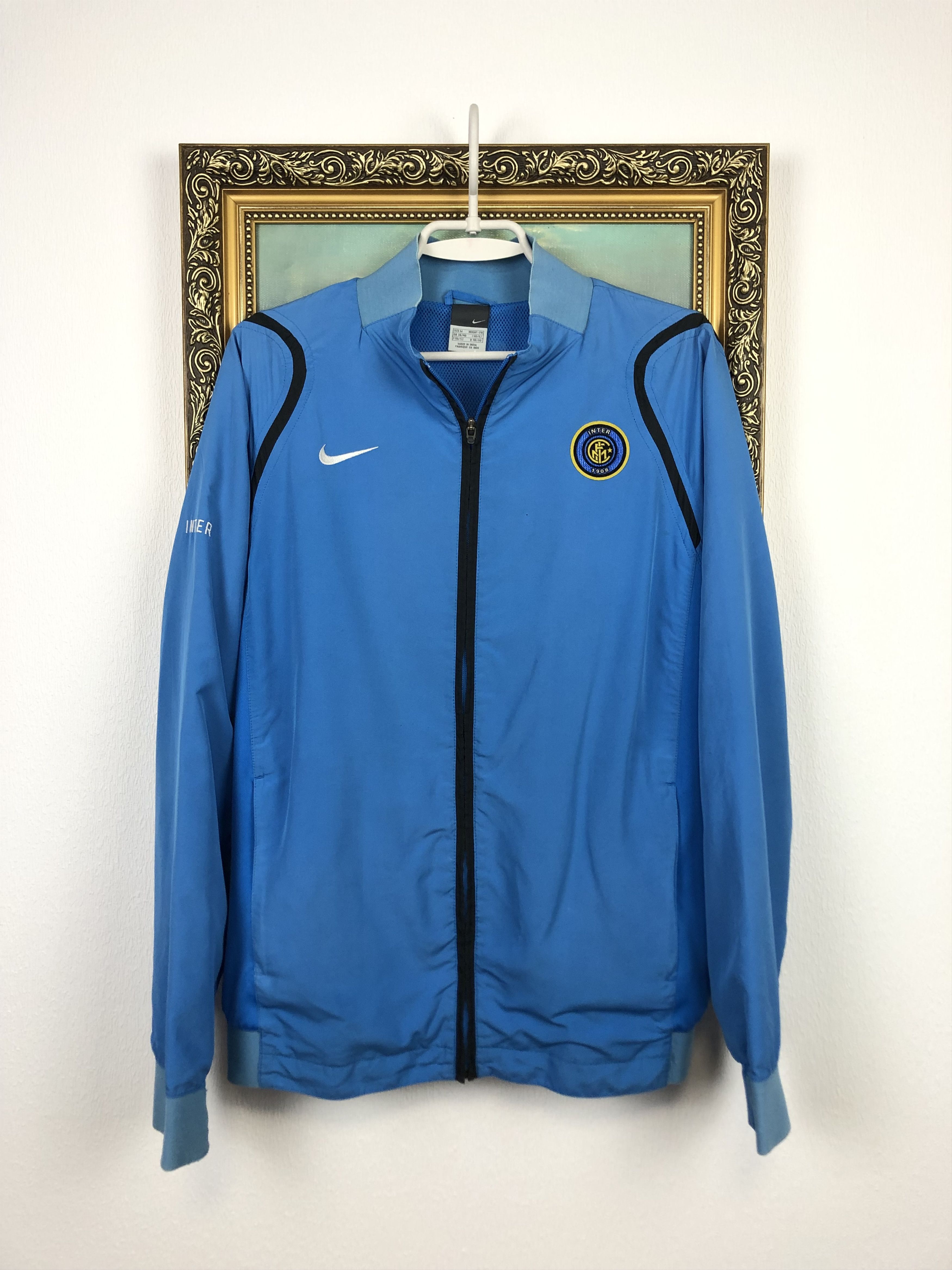 Nike Vintage Internazionale Inter Football Jacket Track Top Size US M / EU 48-50 / 2 - 1 Thumbnail