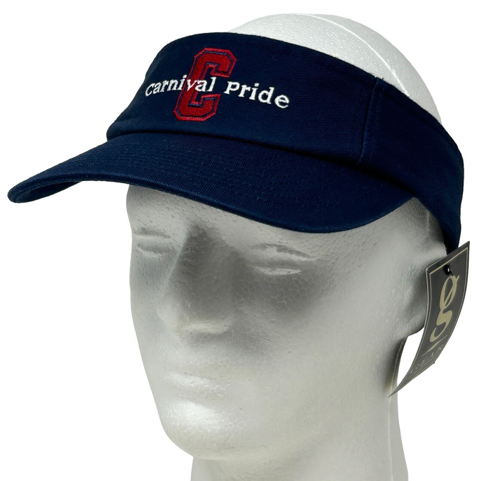 Gear for Sports Carnival Cruise Lines Pride Visor Hat Cap Blue The Fun Ship Size ONE SIZE - 1 Thumbnail