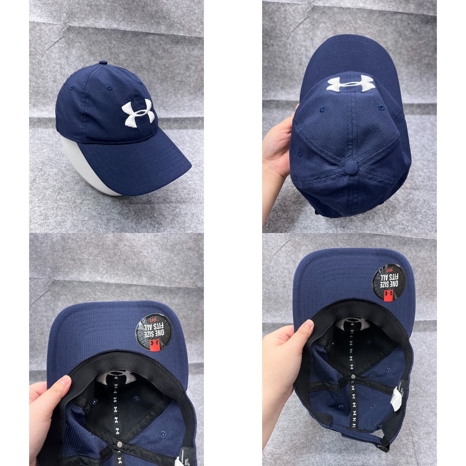 Under Armour Under Armour Golf Hat Cap Strap Back Adult One Size Blue 100% Polyester Baseball Cap Unisex Adults Adjustable Lightweight Outdoor Sports Hat/CAP Size ONE SIZE - 8 Thumbnail