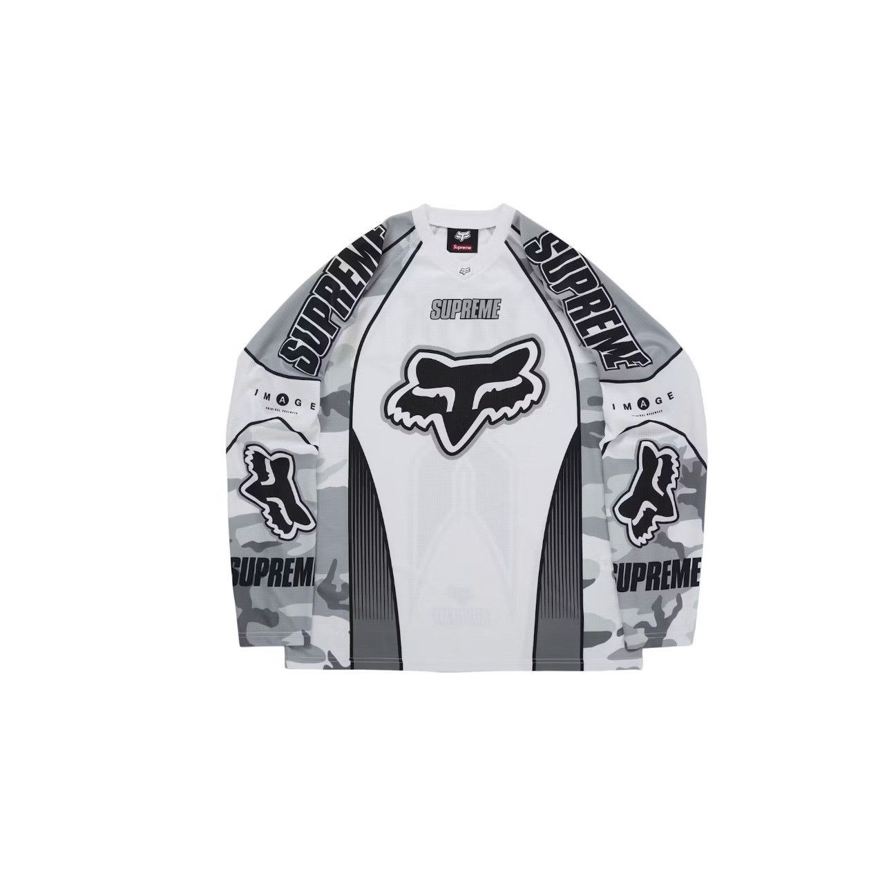 Fox Racing × Supreme **IN HAND** Supreme Fox Racing DMX Jersey
