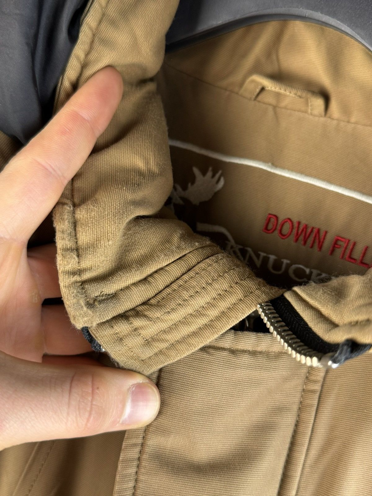 Moose Knuckles Moose Knuckles Down Fill Stirling Parka Beige Size US M / EU 48-50 / 2 - 21 Thumbnail