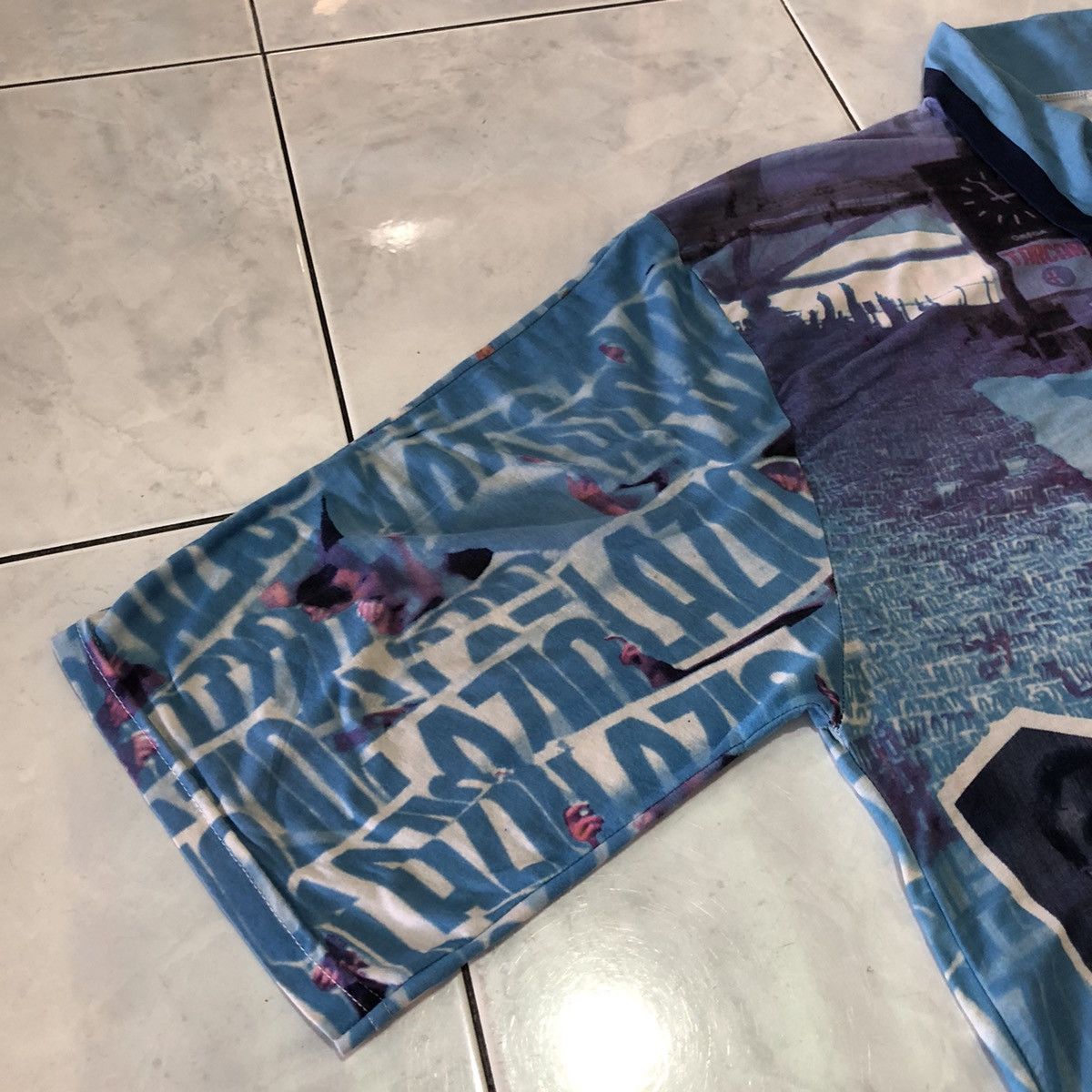 Vintage Vintage Lazio Gascoigne 10 THE POWER Gazza Polo Shirt Size US XXL / EU 58 / 5 - 6 Thumbnail