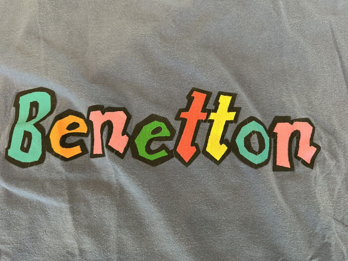 United Colors Of Benetton VTG United Colors of Benetton Single Stitch USA T-shirt-Med Size US M / EU 48-50 / 2 - 2 Thumbnail