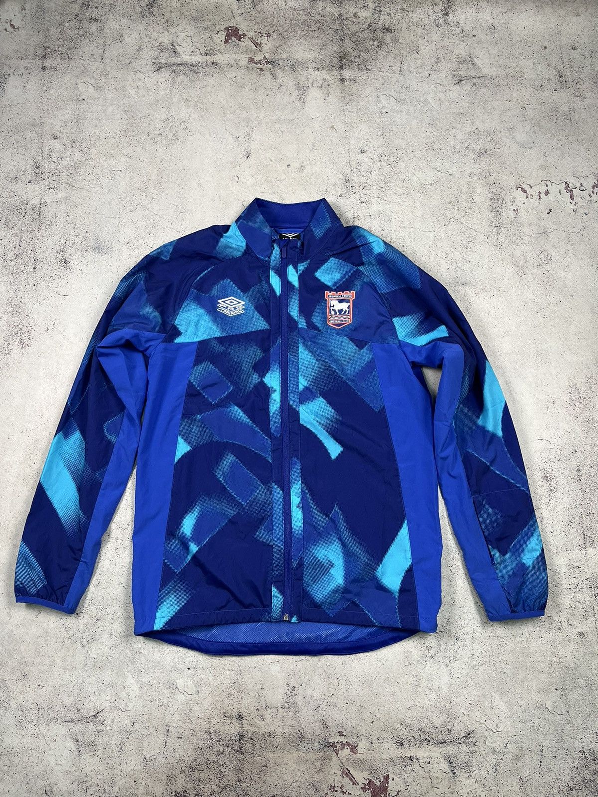 Umbro Umbro Ipswich Towm Football Jacket Training Soccer size M Size US M / EU 48-50 / 2 - 1 Thumbnail