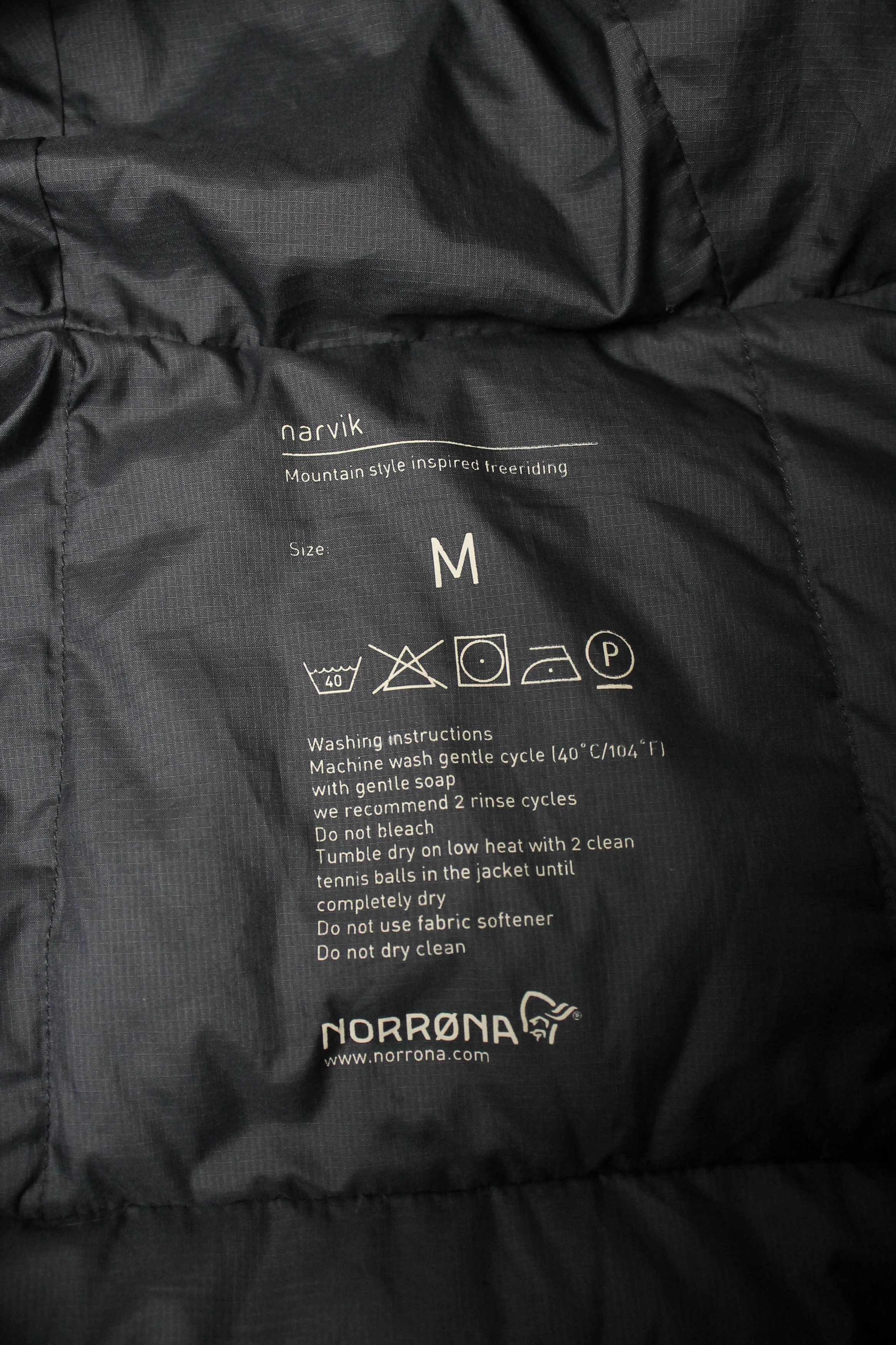 Norrona NORRONA 5440-11 Narvik Down Jacket Women's MEDIUM Full Zip Size M / US 6-8 / IT 42-44 - 7 Thumbnail