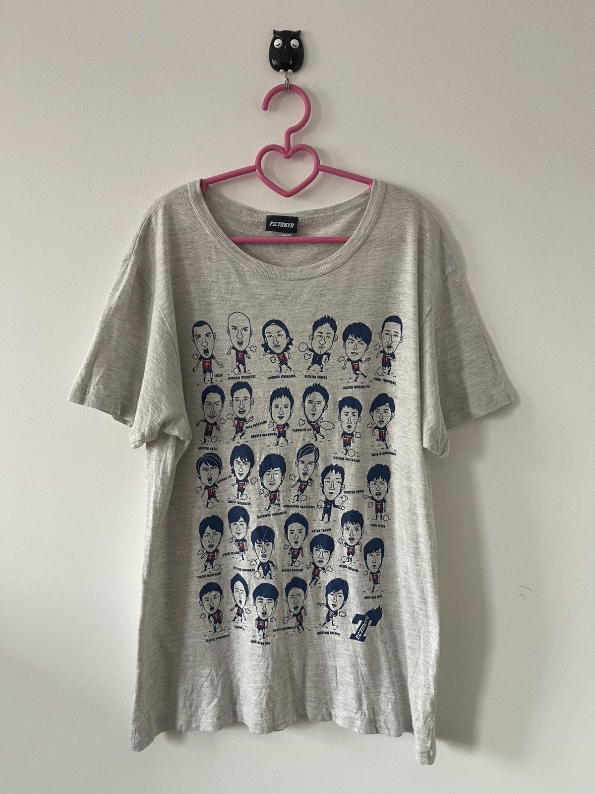 Japanese Brand Rare Vintage FC TOKYO J1 League Squad Line Up Tri-Blend Tee Size US L / EU 52-54 / 3 - 1 Thumbnail