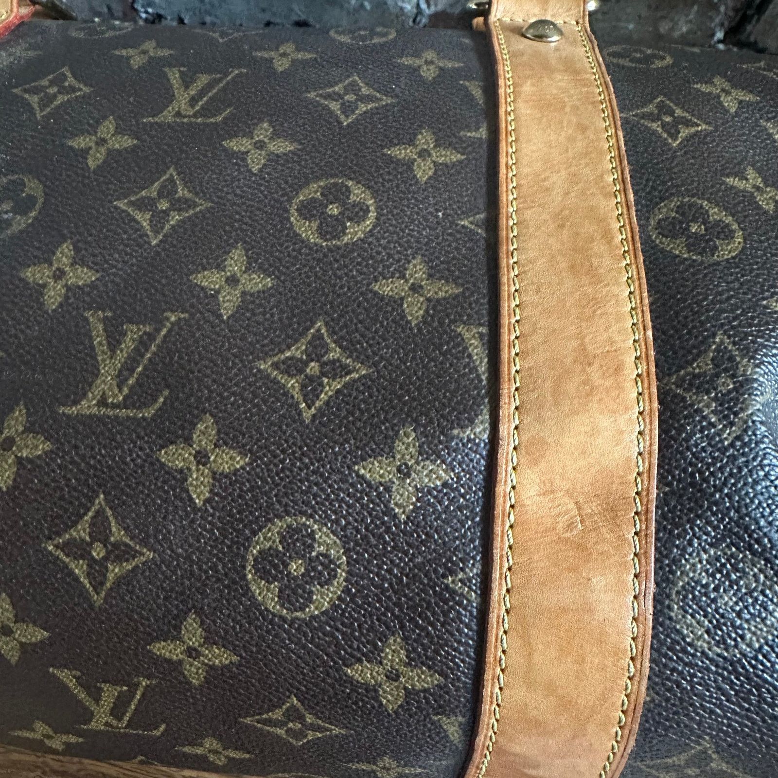 Louis Vuitton Vintage Louis Vuitton 2008 Carryall Travel Bag Size ONE SIZE - 12 Thumbnail