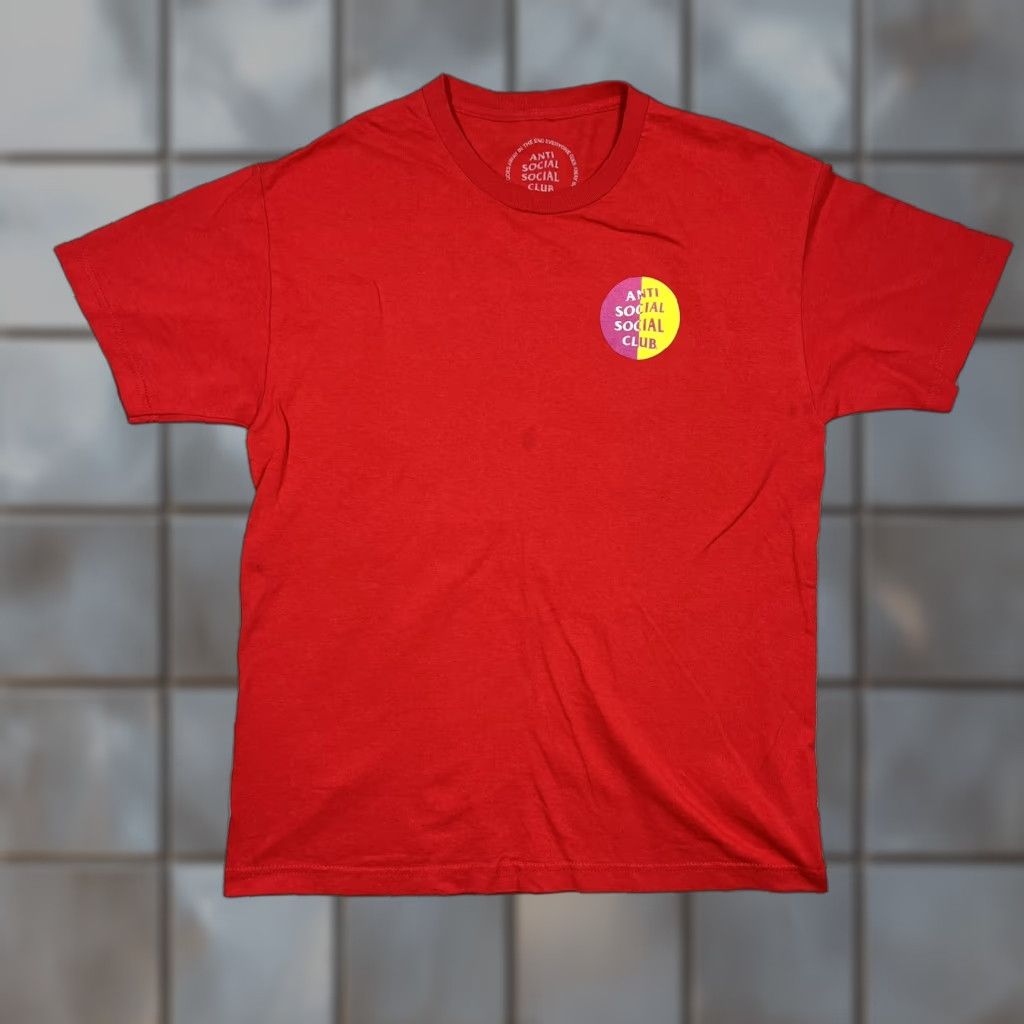 Anti Social Social Club Anti Social Social Club Men’s Size Large T-Shirt Red "Hypocrite" NWOT Size US L / EU 52-54 / 3 - 1 Thumbnail