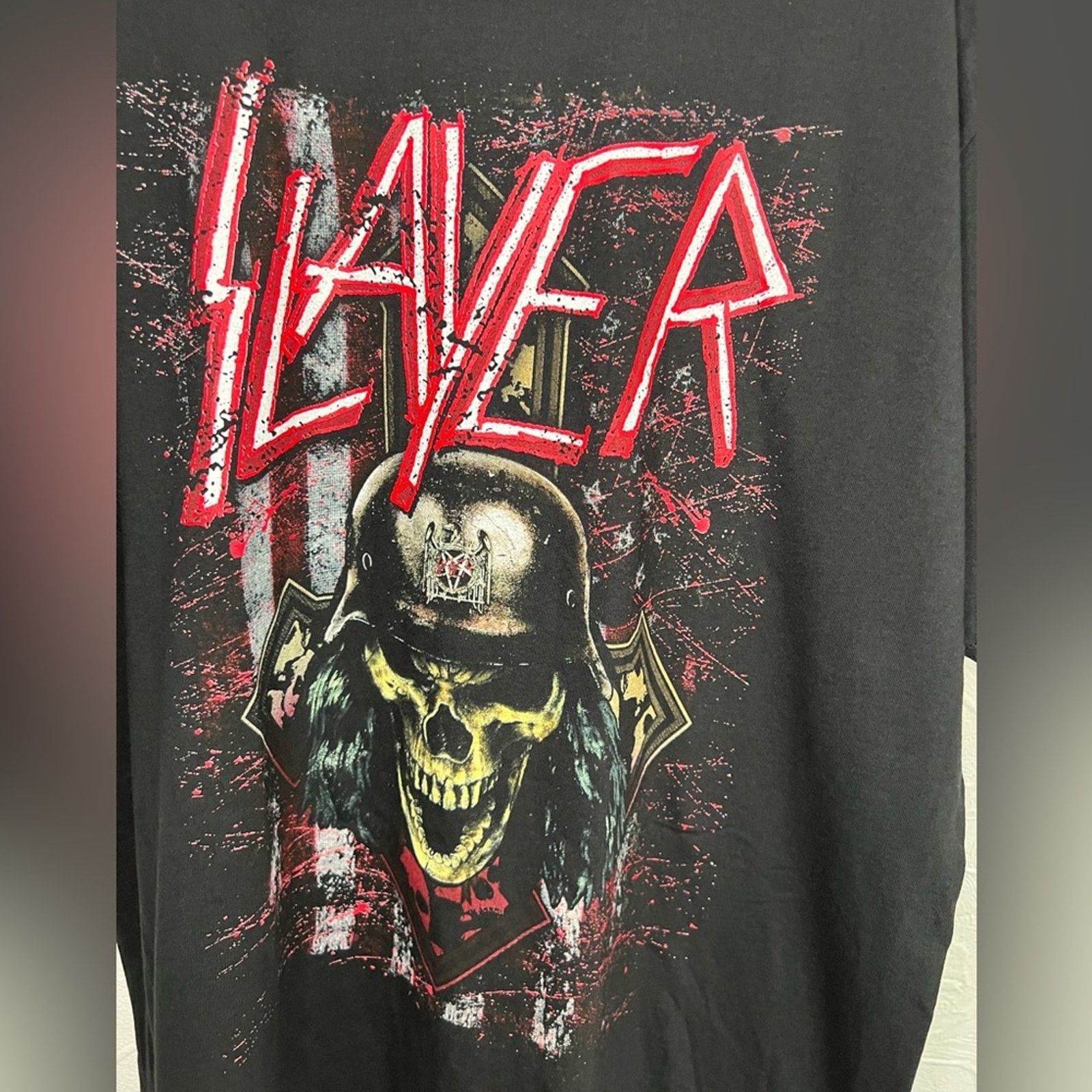 Hanes Official Slayer 2018 Tour Band Tee Shirt XXL NEW AUTHENTIC Size US XXL / EU 58 / 5 - 3 Thumbnail