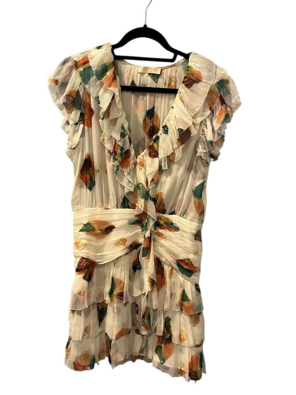 Ulla Johnson Ulla Johnson Zina Mini Dress Size Medium 100% Silk Floral Size M / US 6-8 / IT 42-44 - 4 Thumbnail