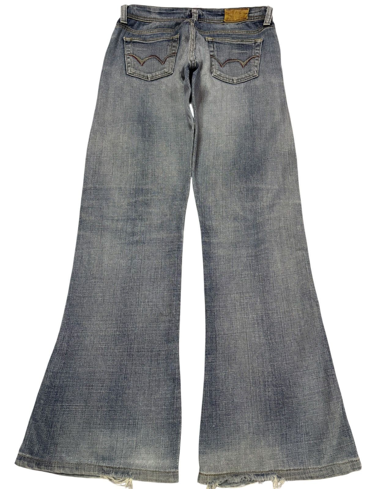 Edwin Vtg Edwin 503 Elastic Bootcut Flared Jeans Size US 28 / EU 44 - 2 Thumbnail