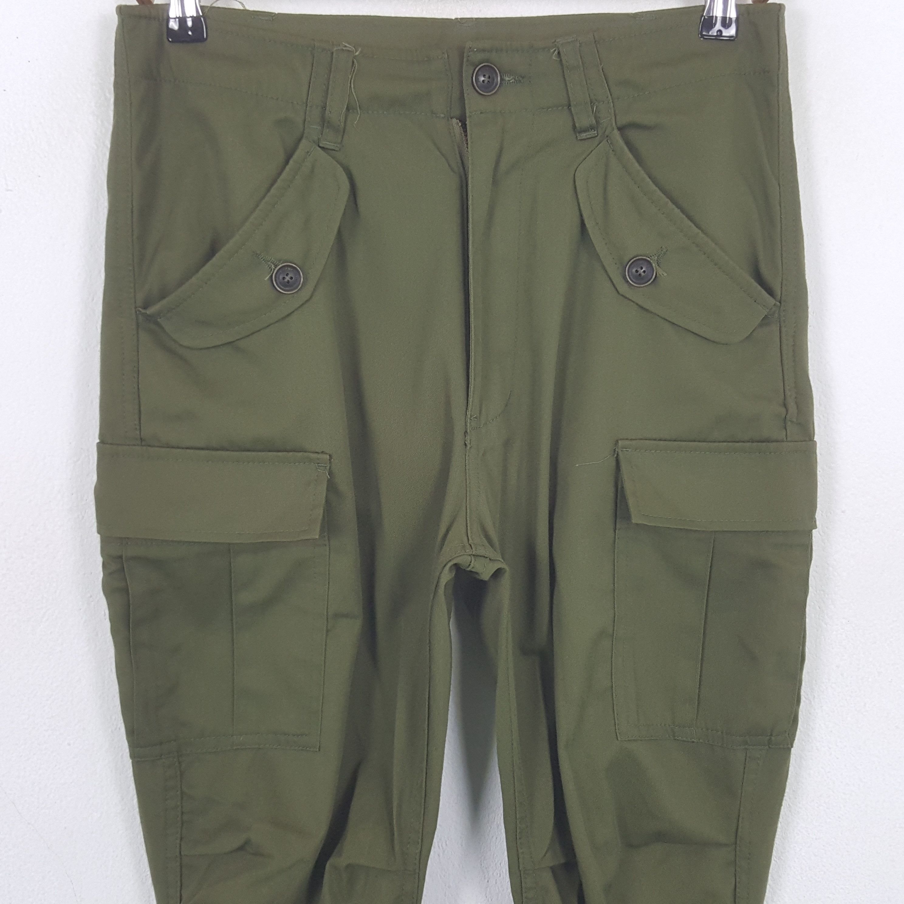 Japanese Brand Vintage Glamb Military Style Cargo Pants RR8 Size US 31 - 2 Thumbnail