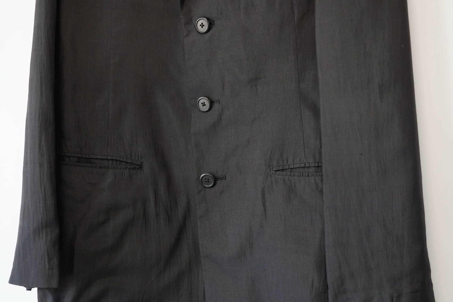 Yohji Yamamoto Yohji Yamamoto 90SS Silk Jacket J22 M Size US M / EU 48-50 / 2 - 4 Thumbnail