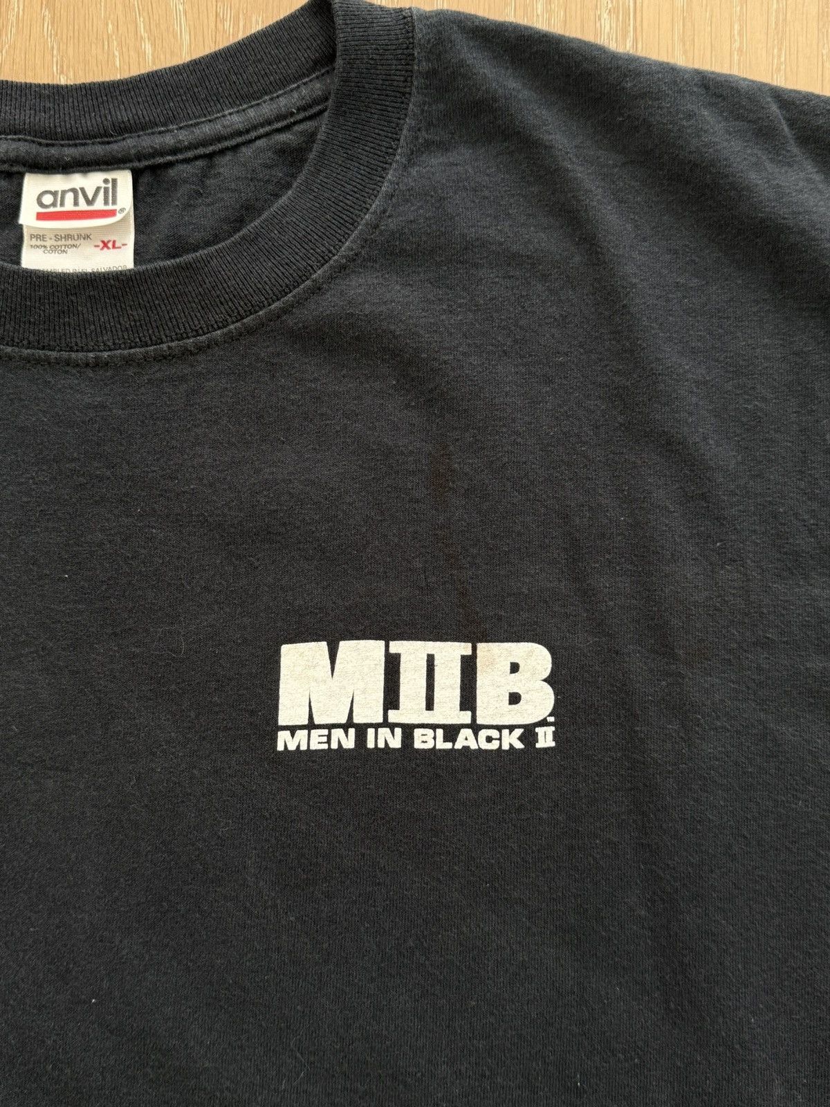 Anvil Vintage Men in Black 2 movie promo Y2K shirt Size US XL / EU 56 / 4 - 4 Thumbnail