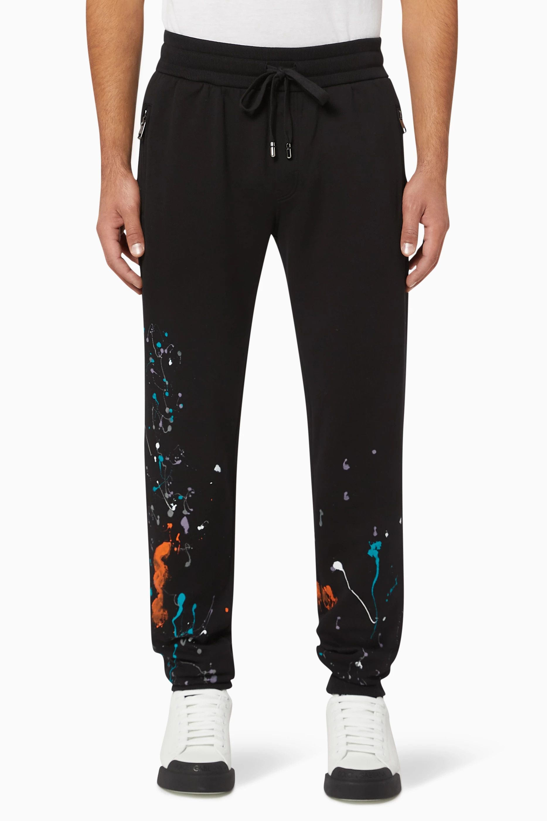 Dolce & Gabbana o1y0125 Jogger & Sweatpant in Black Size US 40 / EU 56 - 1 Thumbnail