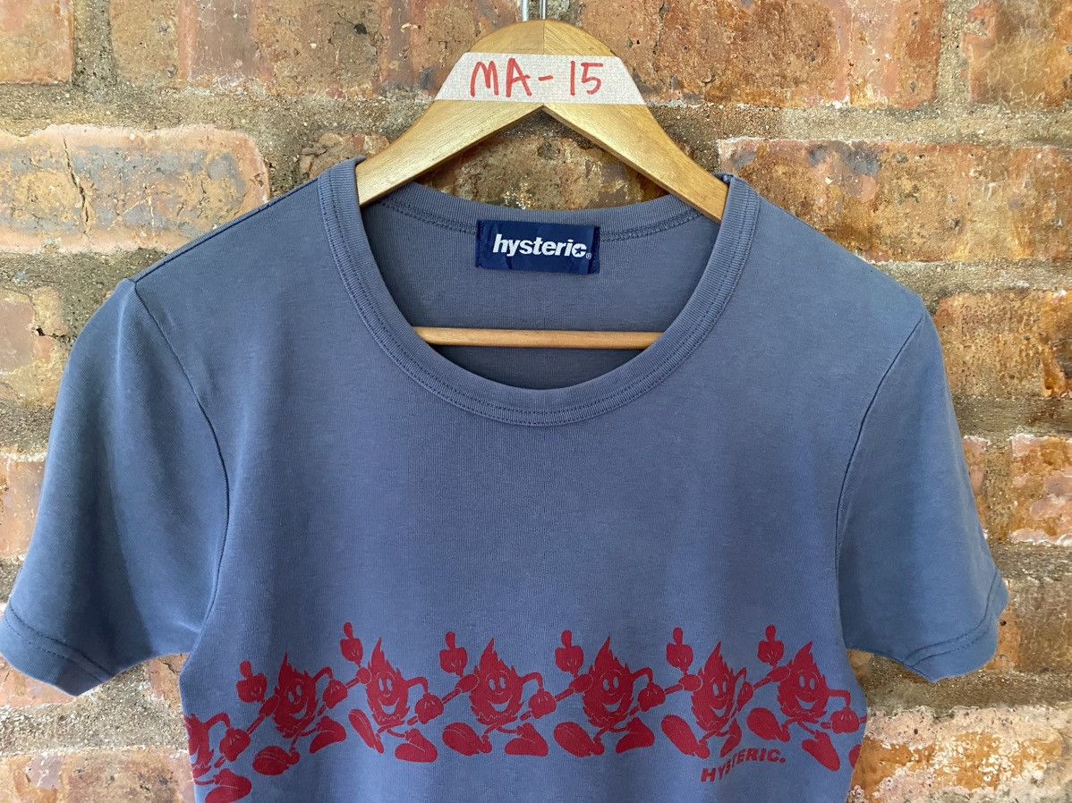 Hysteric Glamour 🔥 90s hysteric Flame tee Size US M / EU 48-50 / 2 - 3 Thumbnail