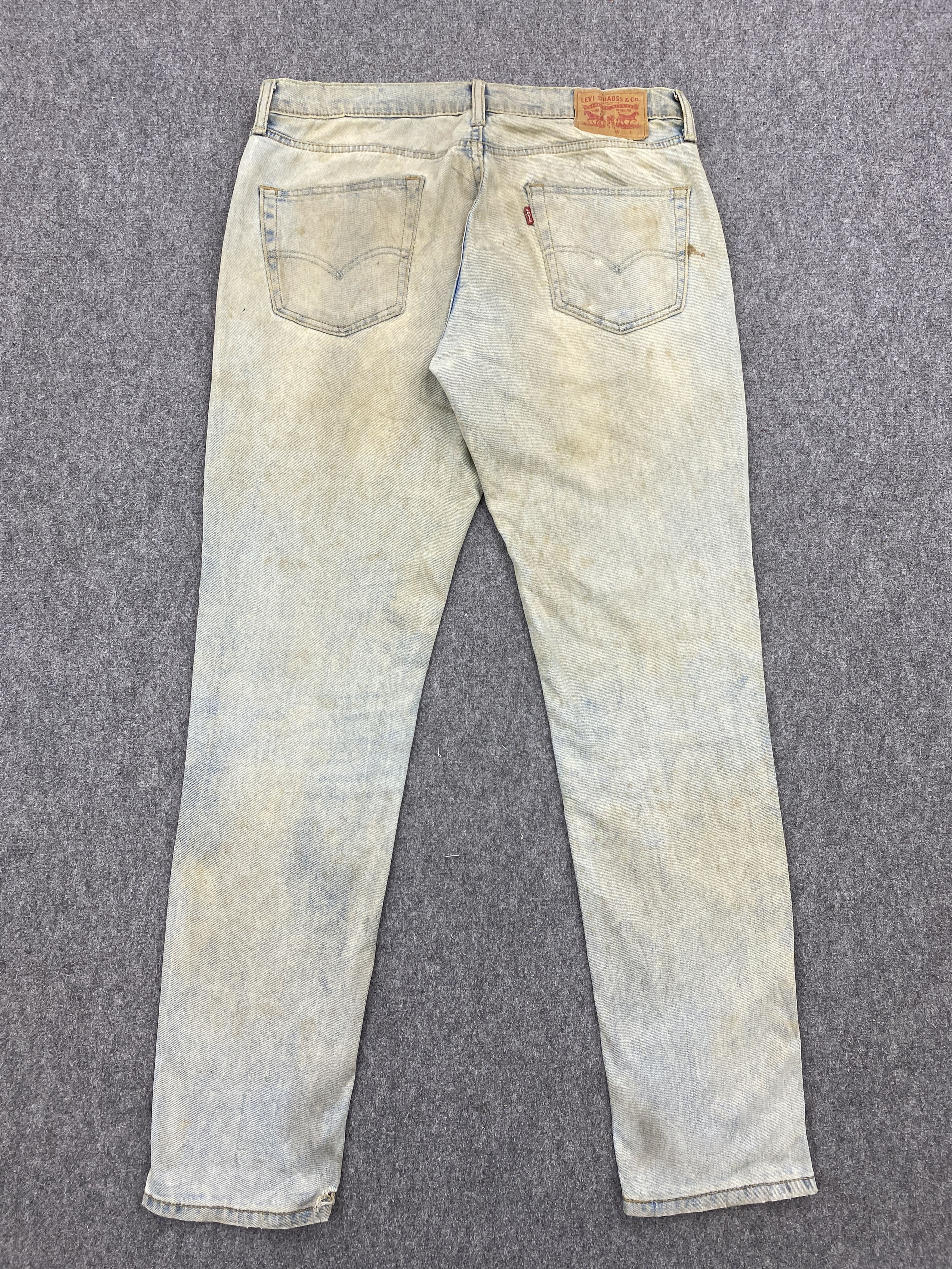 Levi's Rusty Vintage Levis 511 Slim Fit Jeans DP2610 Size US 35 - 3 Thumbnail