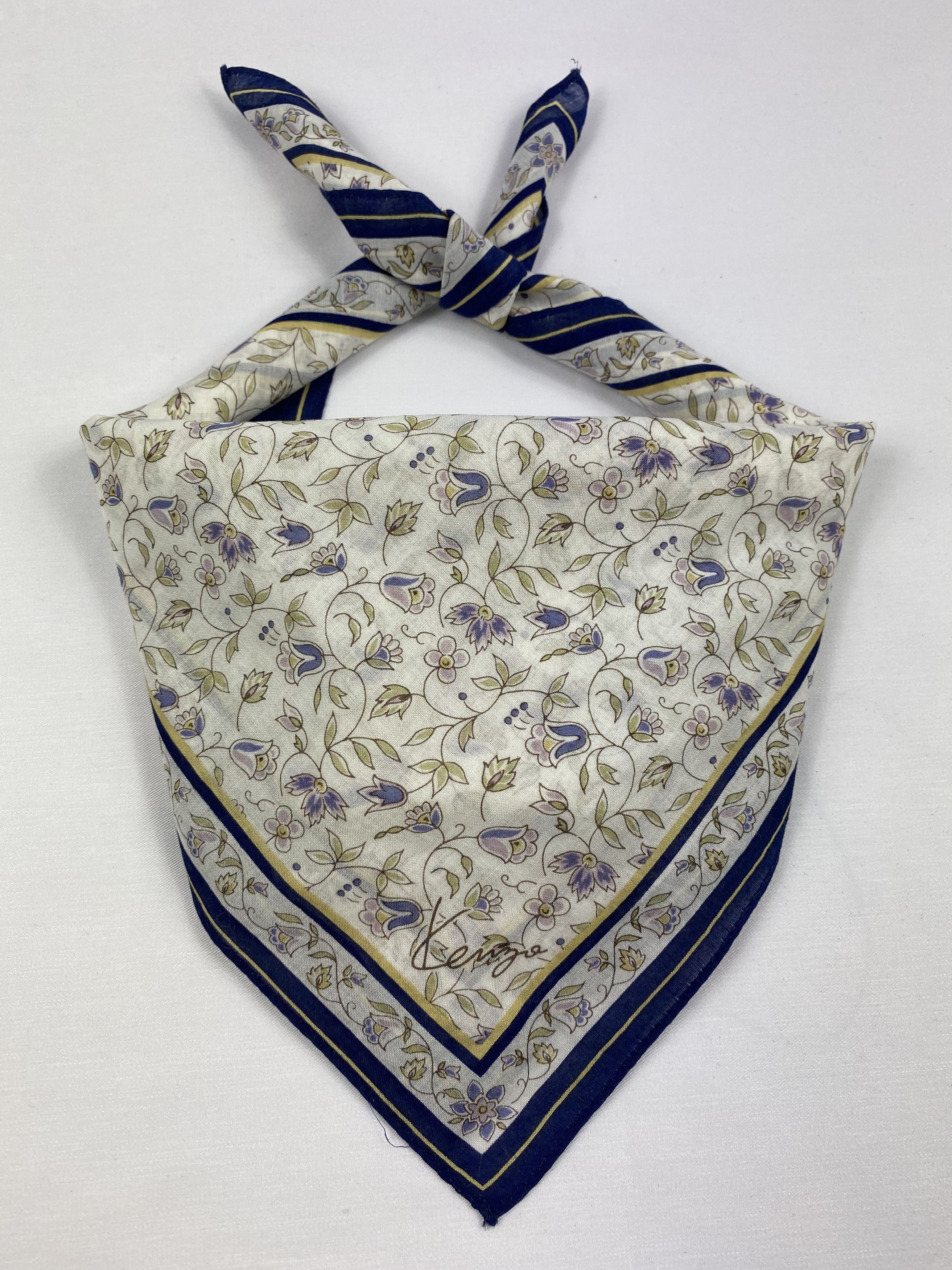 Kenzo × Vintage Kenzo Handkerchief / Bandana / Neckerchief Size ONE SIZE - 1 Thumbnail