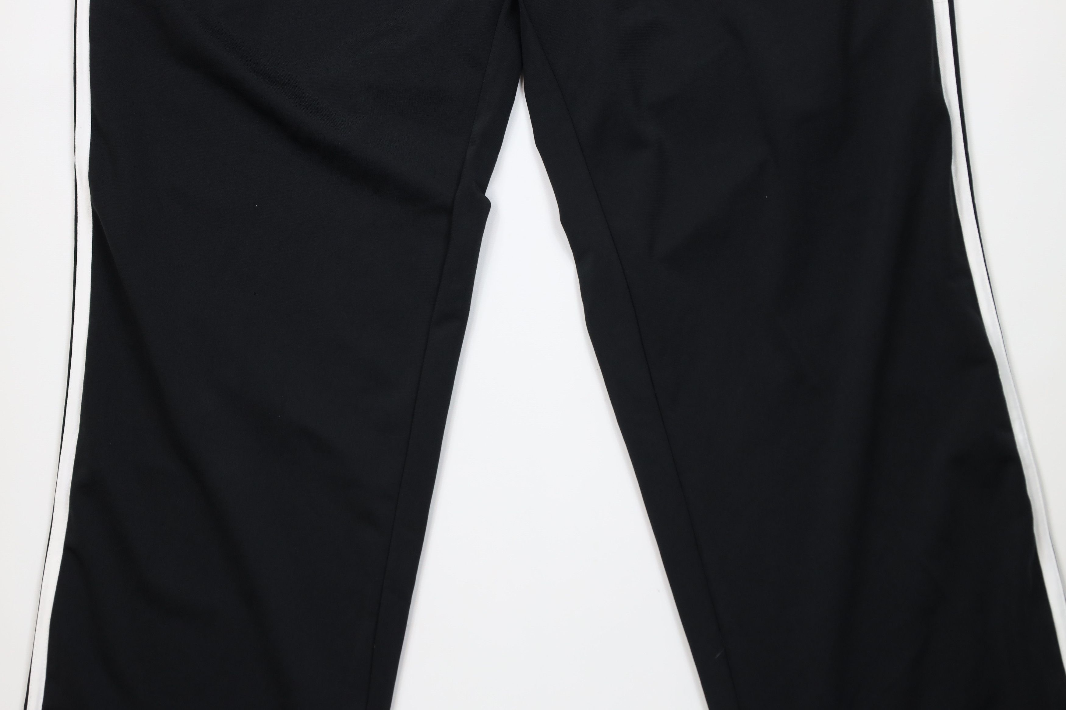 Adidas Vintage Y2K Adidas Striped Wide Leg Sweatpants Pants Black Size US 42 / EU 58 - 3 Thumbnail