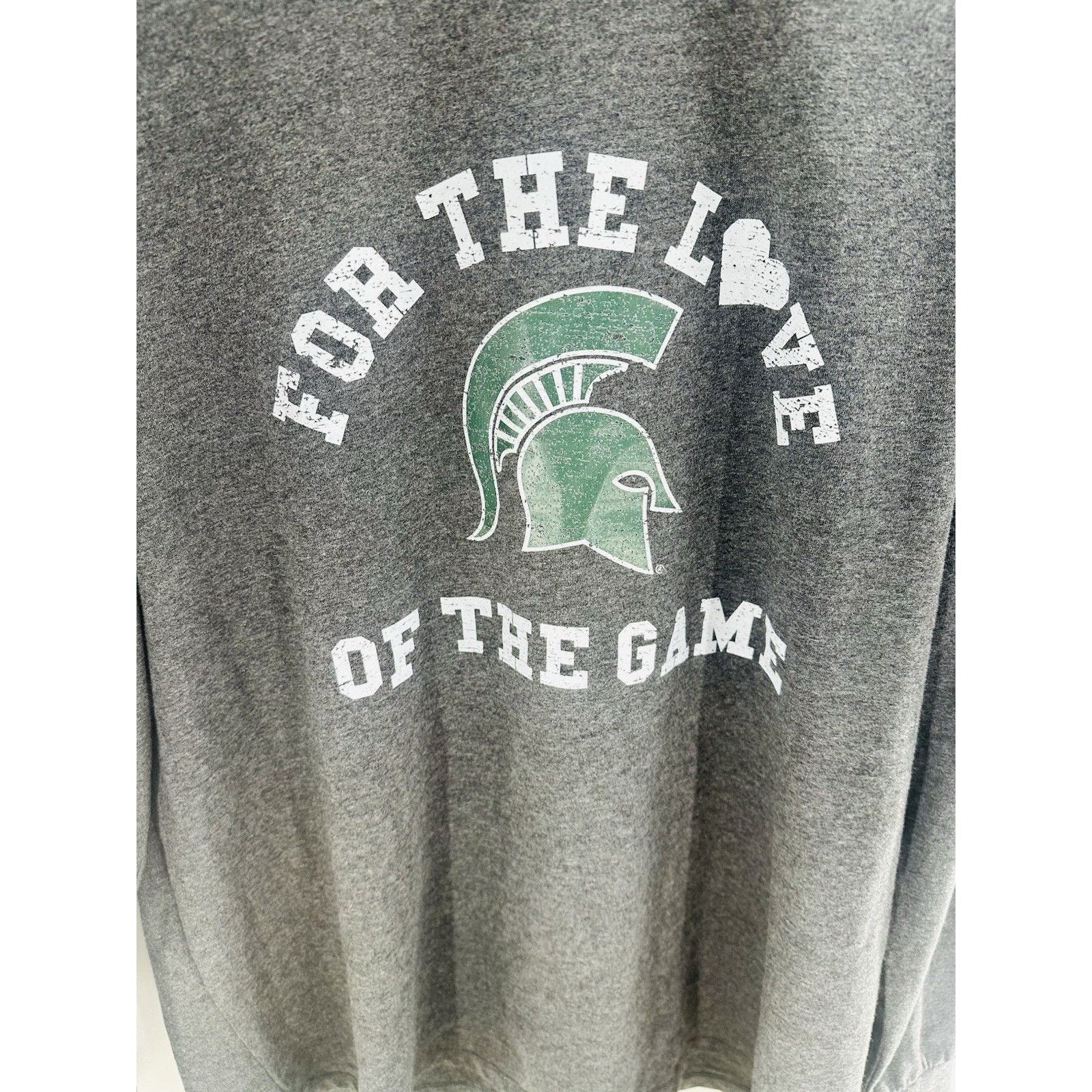 Nike Michigan State University Spartans Long Sleeve Shirt 2XL Size US XXL / EU 58 / 5 - 4 Thumbnail