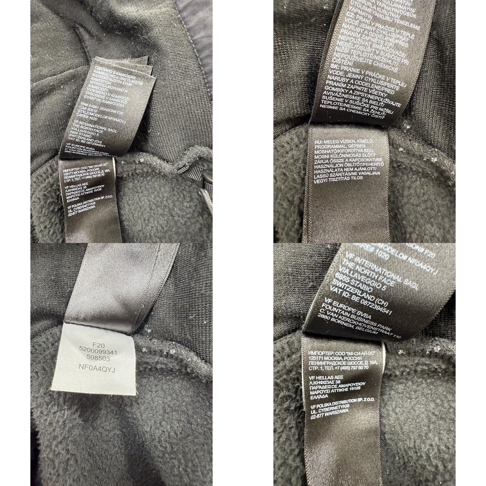 The North Face The North Face Grey Full Zip Fleece Jacket L - Men’s, Vintage-Style Look, Zipper Pockets, Regular Jacket/Coat Length Hip Size US L / EU 52-54 / 3 - 10 Thumbnail
