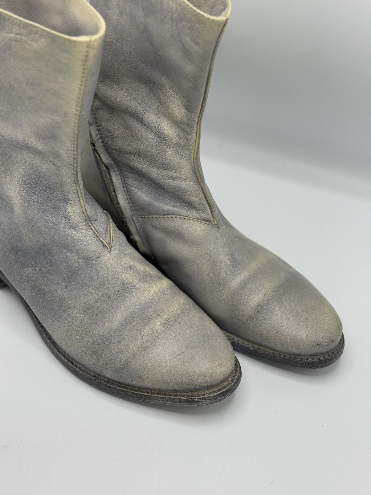 Carol christian poell - Scarred Tornado Zip Boots