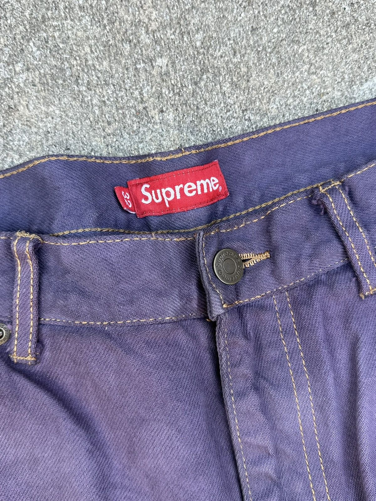 Supreme Supreme double knee denim utility pant Size US 32 / EU 48 - 4 Thumbnail