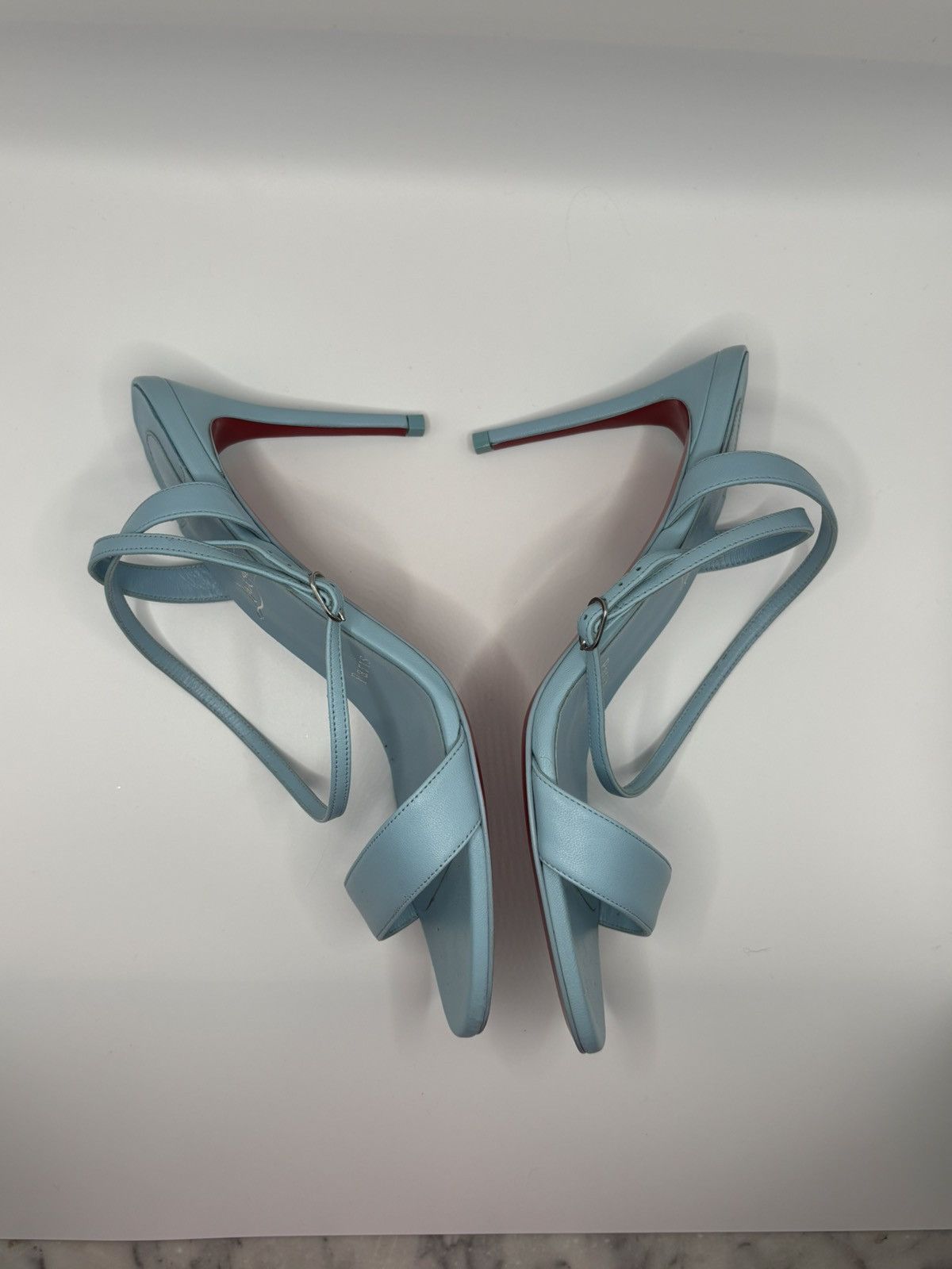 Christian Louboutin CHRISTIAN LOUBOUTIN Loubigirl 85 Size 35 Mineral Size US 7 / IT 37 - 2 Thumbnail