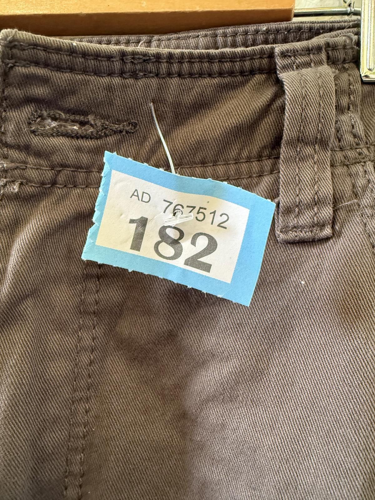 Unknown London Men's Brown Cargo Pants with Multiple Pockets Size US 32 / EU 48 - 2 Thumbnail