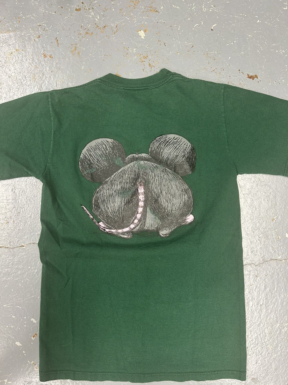 Vintage Crazy Vintage 90s Green Seattle Underground Graphic T-Shirt Size US S / EU 44-46 / 1 - 2 Thumbnail