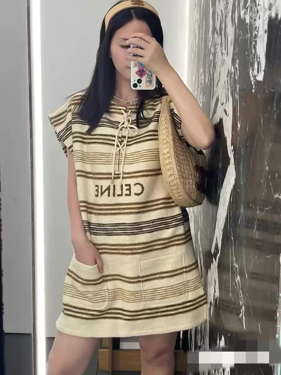 Celine Celine Dress New With Tags M Sun Yanzi Style Size M / US 6-8 / IT 42-44 - 8 Thumbnail